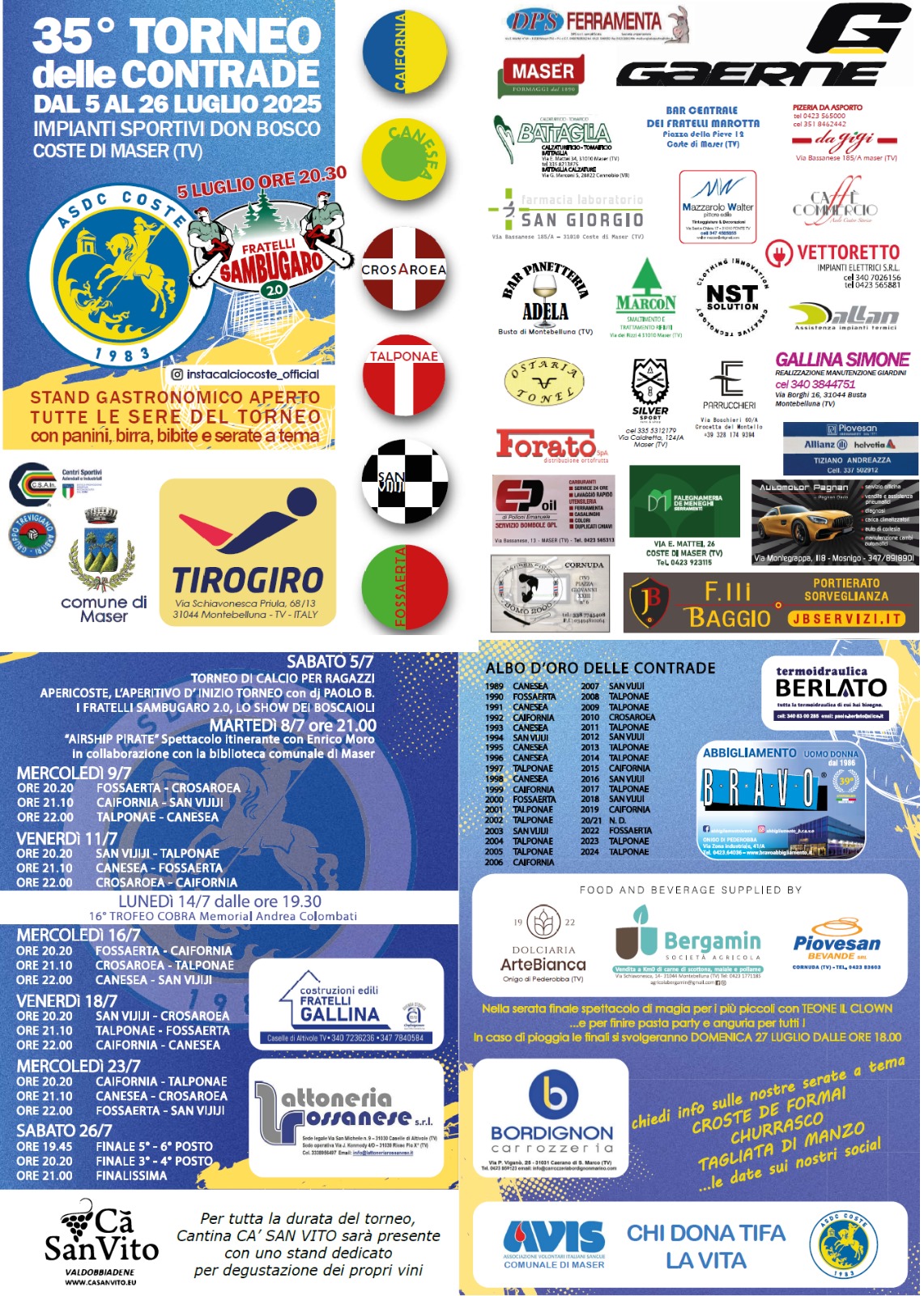 35° TORNEO DELLE CONTRADE